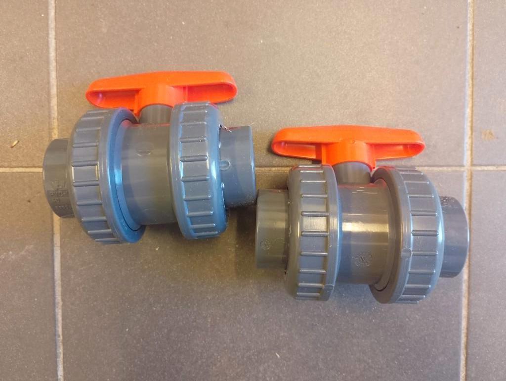 PVC Kogelkraan 40 mm – VDL | Type DIL - 2 stuks, Enlèvement, Neuf, Autres types