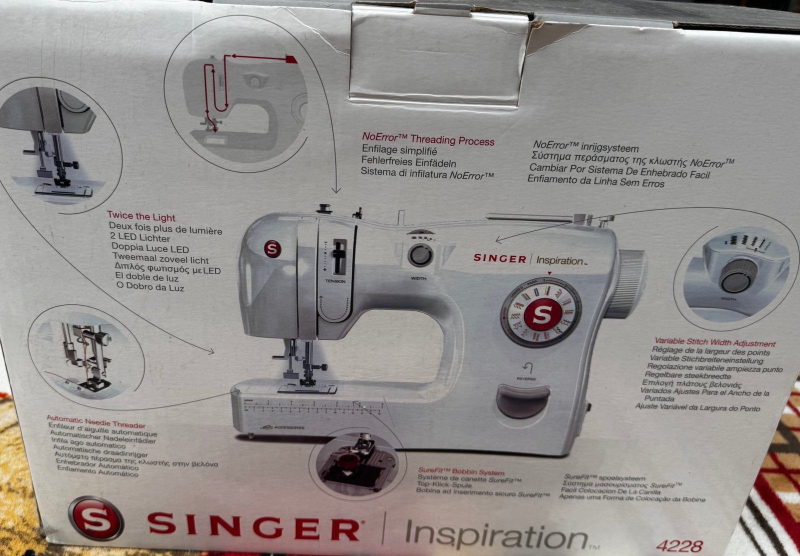 Singer inspiration, Hobby en Vrije tijd, Ophalen of Verzenden, Zo goed als nieuw, Naaimachine, Singer