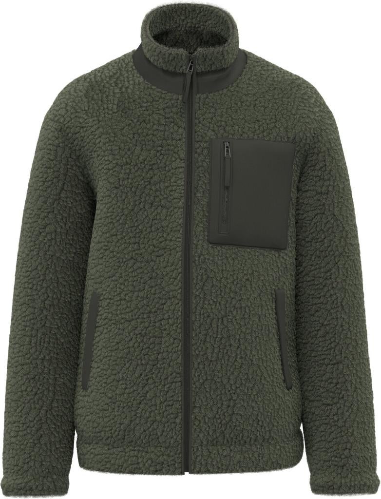 Native Spirit NS604 Sherpa Jacket - Donker groen, Ophalen of Verzenden, Nieuw, Groen