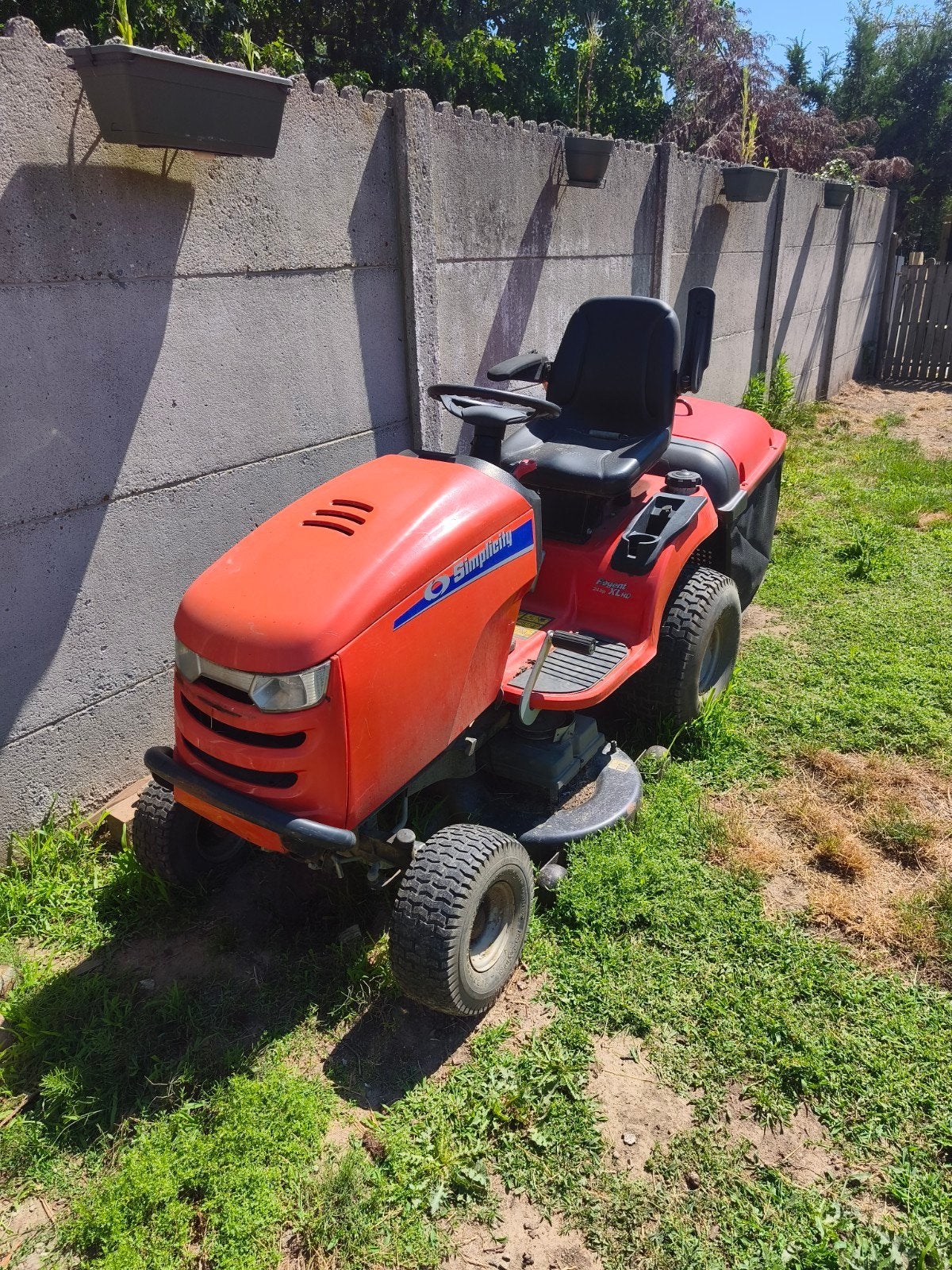 Zitmaaier simplycity, Tuin en Terras, Ophalen, Gebruikt, Opvangbak, Simplicity