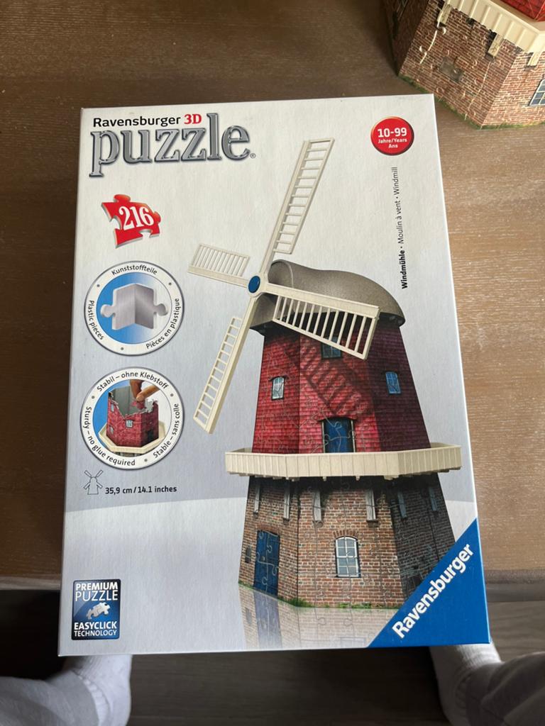 COMPLETE 3D puzzel van ravensburger, Ophalen of Verzenden, Zo goed als nieuw