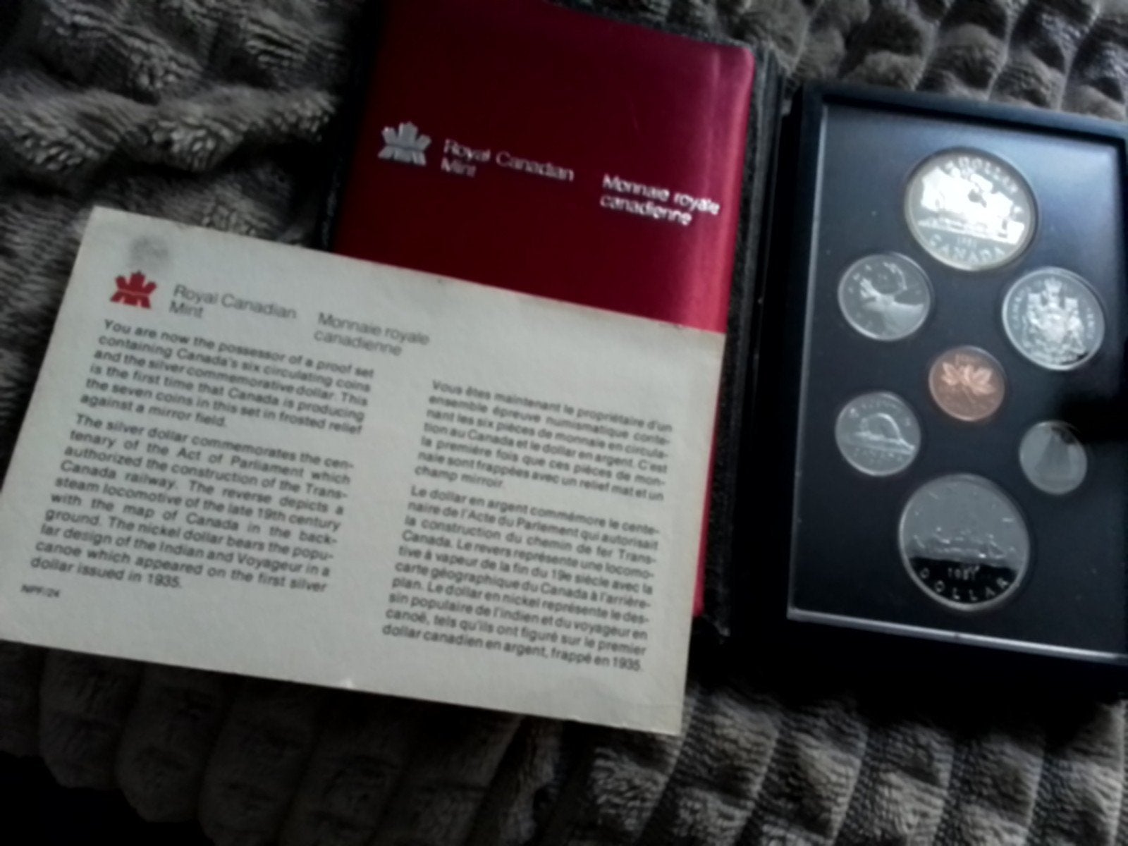 CANADA LOCOMOTIVE SET 1981, Timbres & Monnaies, Enlèvement ou Envoi, Amérique du Nord, Série