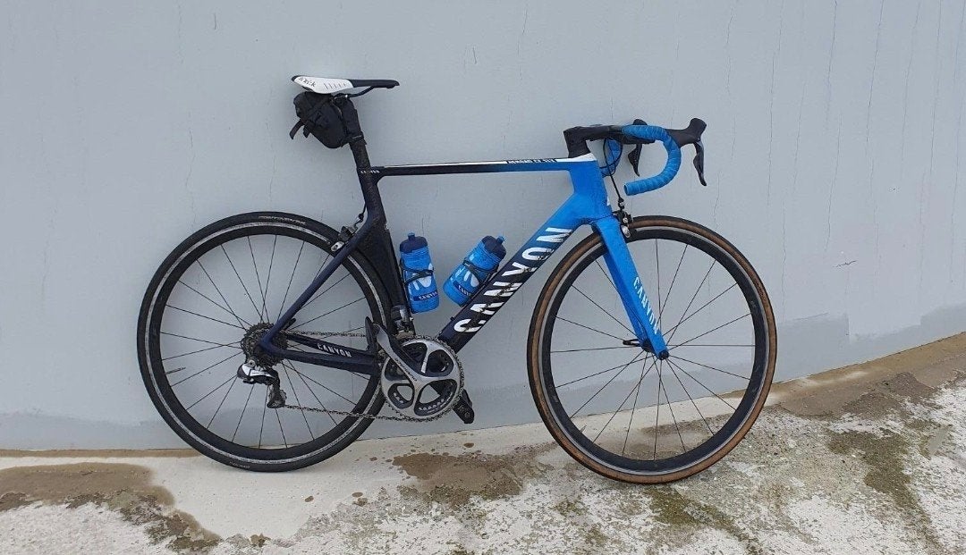 Canyon Aeroad CF SLX Dura Ace Di2 11-speed maat L, Fietsen en Brommers, 28 inch, Gebruikt, Carbon, 57 tot 61 cm