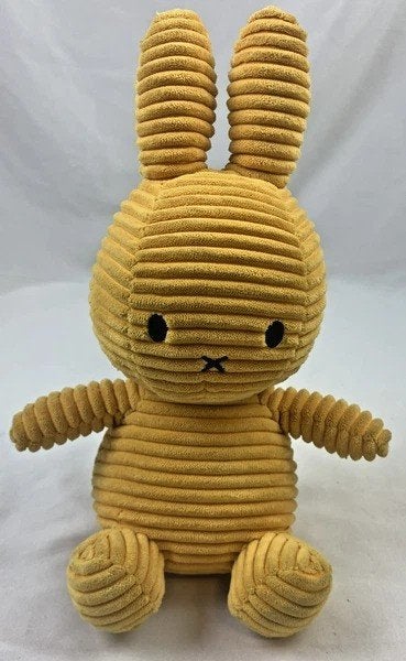 Peluche Miffy en velours côtelé jaune Bon Ton Toys 25 cm Dic, Enfants & Bébés, Jouets | Peluches, Jaune, Lapin, Nijntje, Comme neuf