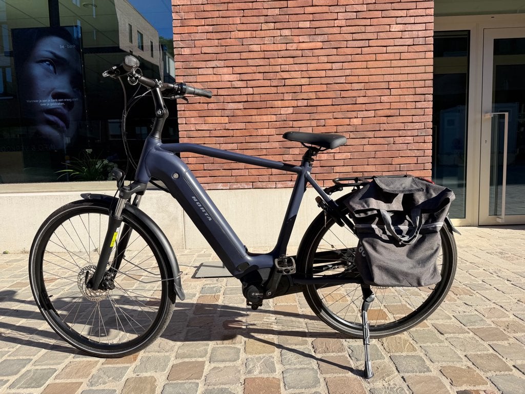 Elektrische fiets Norta B-2020 Kilometerstand: 1110 km, 55 à 59 cm, Enlèvement, Comme neuf, 50 km par batterie ou plus