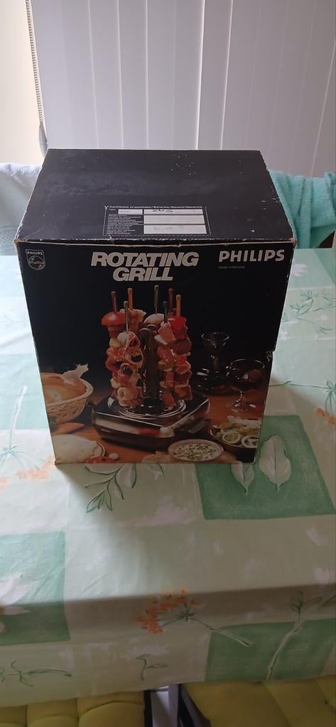 Rotating grill, Enlèvement