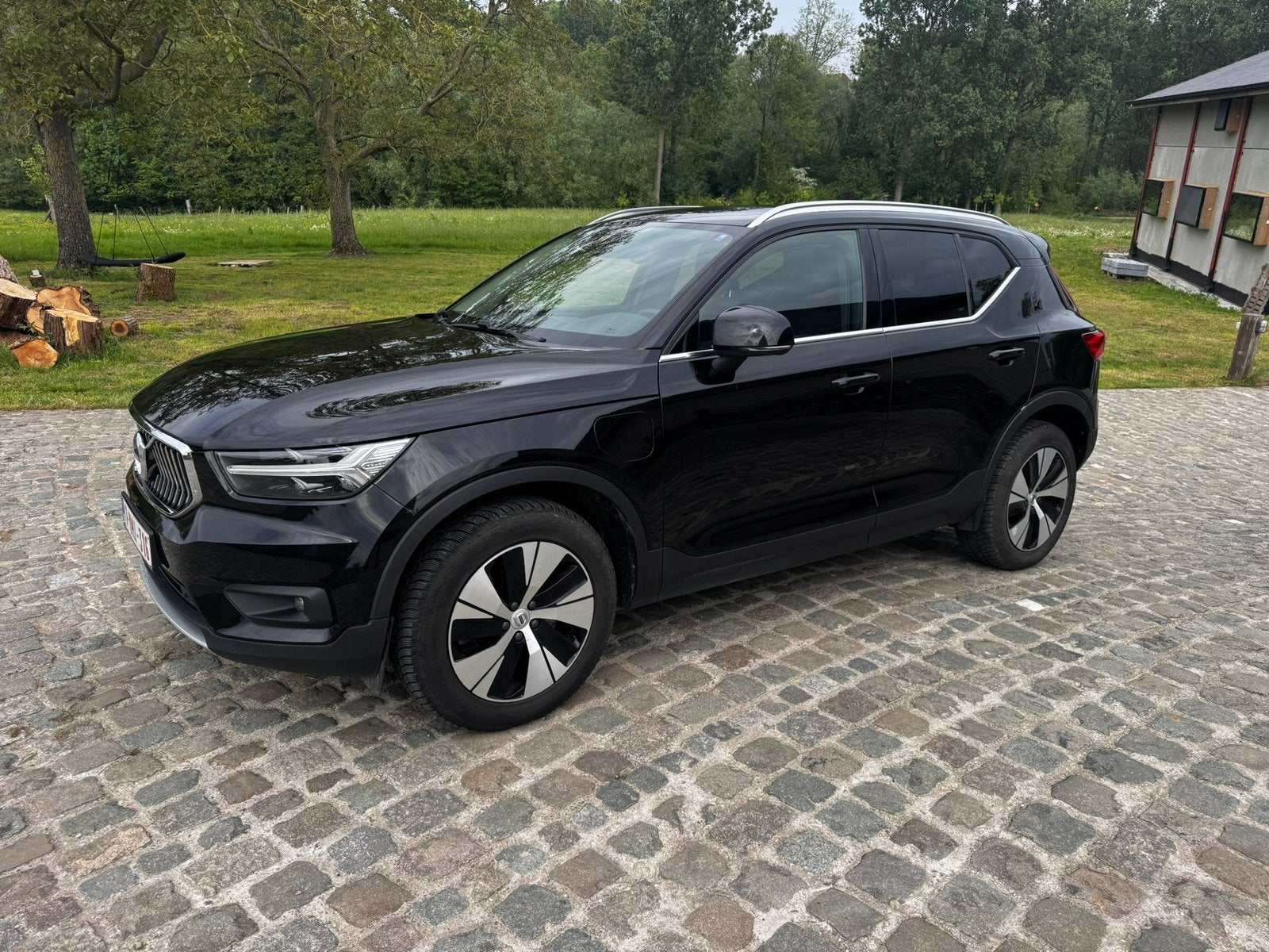 Volvo xc40 plug in hybride t5, Auto's, Volvo, Stof, Automatische klimaatregeling, Zwart, 5 zetels