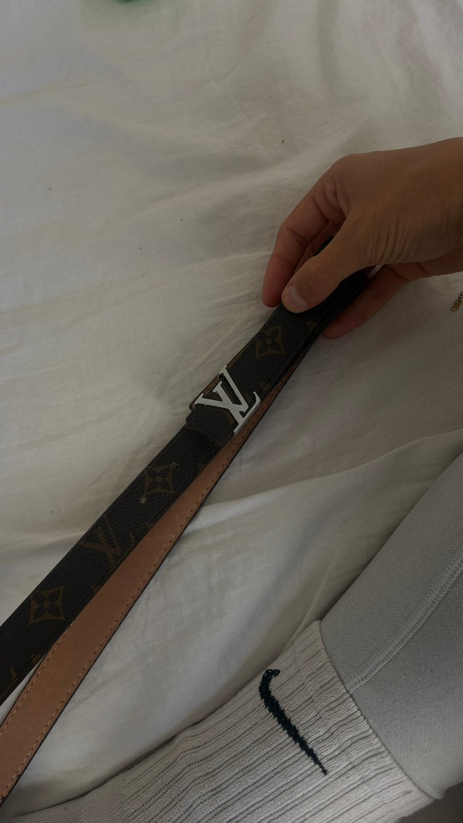 Ceinture lv femme, Kleding | Heren, Riemen en Ceintuurs, Ophalen of Verzenden, Zo goed als nieuw, Riem of Ceintuur
