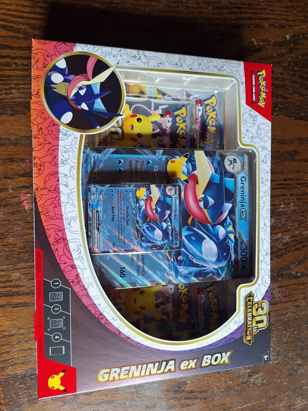 30th Celebration Pokémon ex Box – Greninja ex, Hobby & Loisirs créatifs, Enlèvement ou Envoi, Neuf, Booster box