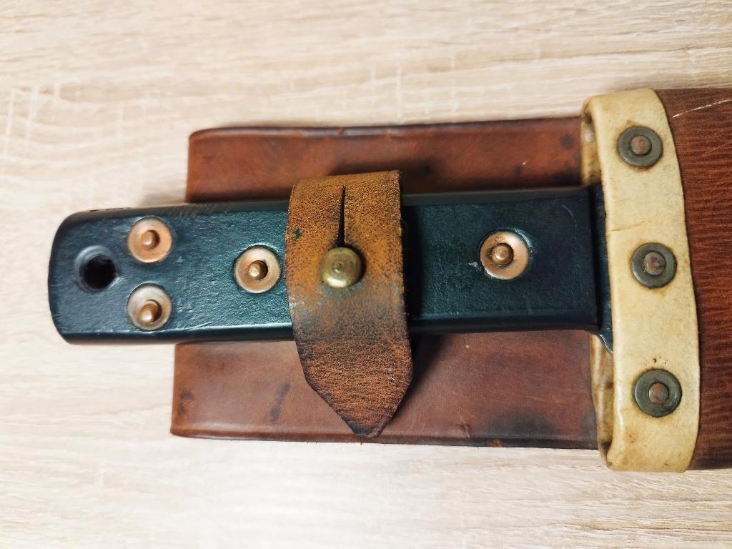 Engelse MK2-machete uit 1945 met een schede van 100€., Verzamelen, Militaria | Algemeen, Verzenden, Landmacht