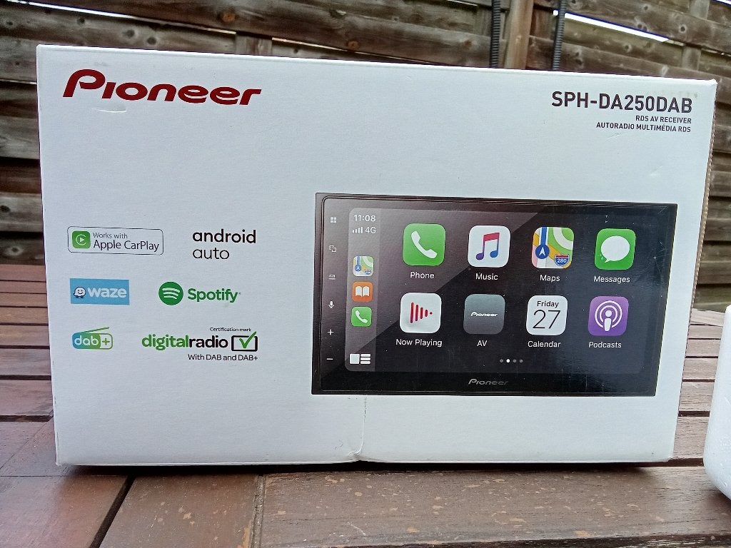 Autoradio PIONIER, Ophalen, Zo goed als nieuw