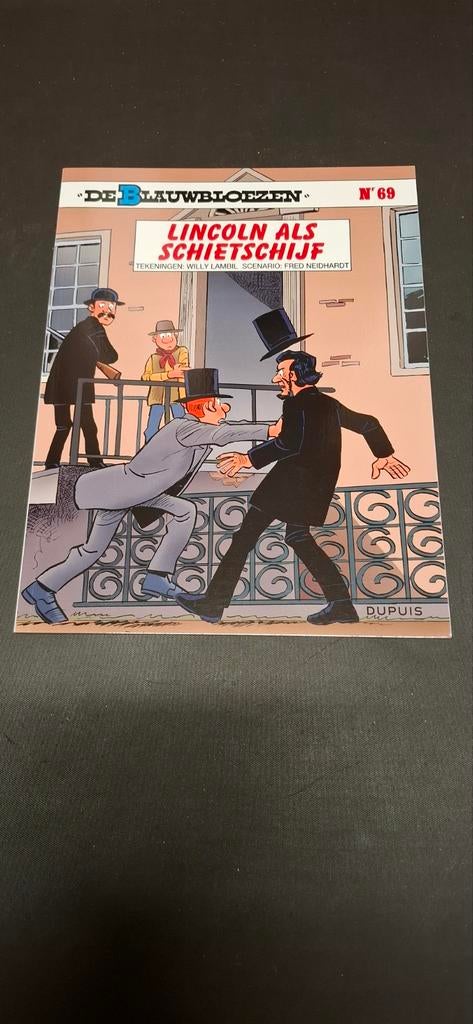 De Blauwbloezen 69 - Lincoln als schietschijf, Boeken, Ophalen of Verzenden