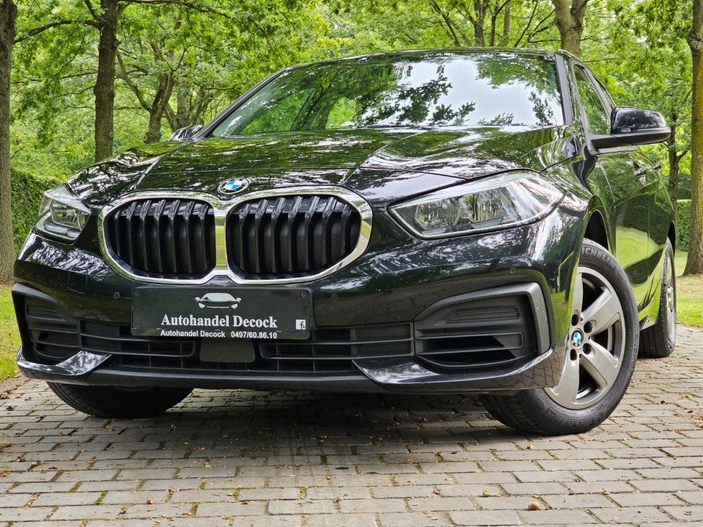 Bmw 1serie 118ia | LANE ASSIST | BTW | AUTOMAAT, Automaat, Zwart, Bedrijf, 5 zetels