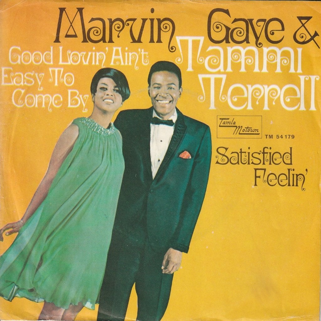 Marvin Gaye & Tammi Terrell - Good lovin' ain't easy to come, R&B et Soul, 7 inch, Pochette photo, Utilisé