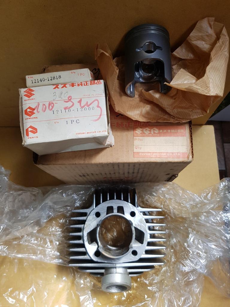 Suzuki A100 Cylindre-Piston-Segments, Ophalen of Verzenden, Nieuw