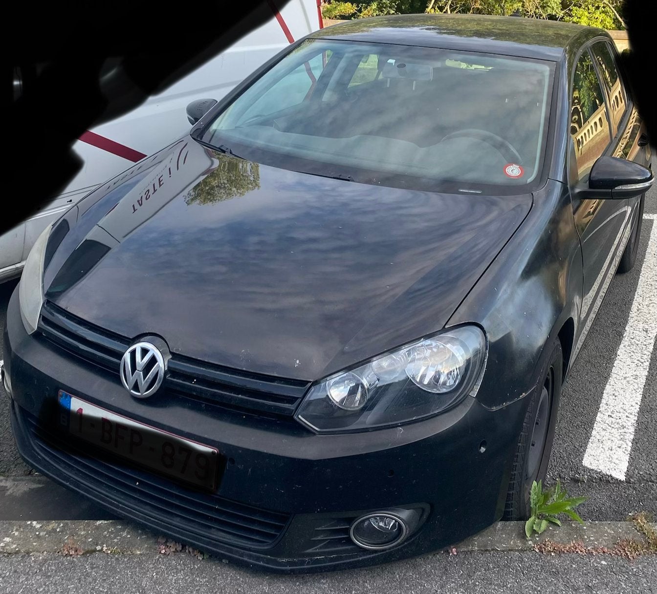 Volkswagen Golf 6 voor export, Voorwielaandrijving, Euro 5, Stof, Zwart
