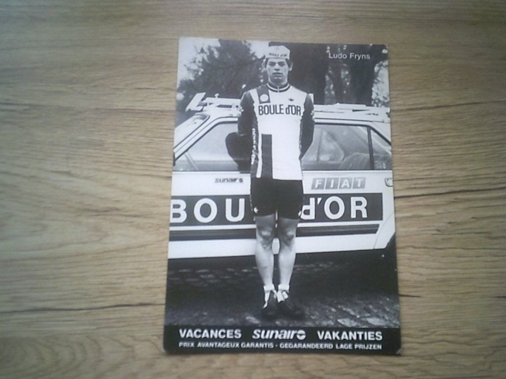 TONGEREN: Wielrenner - L. Fryns - Boule d'Or - Sunair - 1982, Enlèvement ou Envoi, 1980 à nos jours, Non affranchie, Sports et Jeux