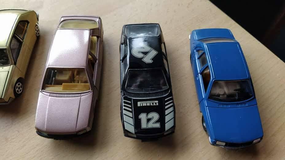 RENAULT 18, FUEGO en 25, SOLIDO FRANCE, MINT!, Ophalen of Verzenden, Zo goed als nieuw, Auto, Solido
