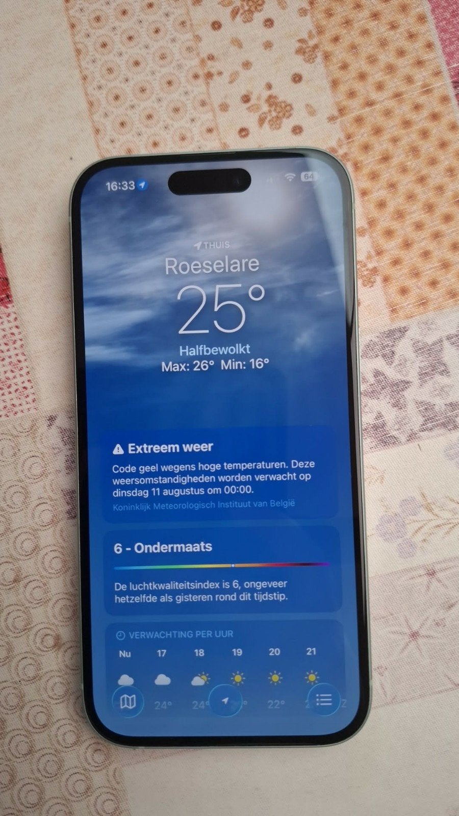 iphone 15, Ophalen, 128 GB, IPhone 15, Zo goed als nieuw