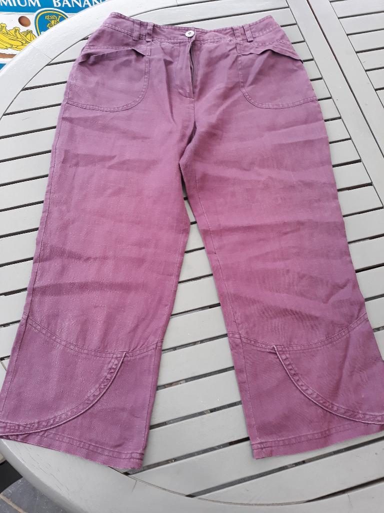 linnen broek maat 40, Ophalen of Verzenden, Maat 38/40 (M)