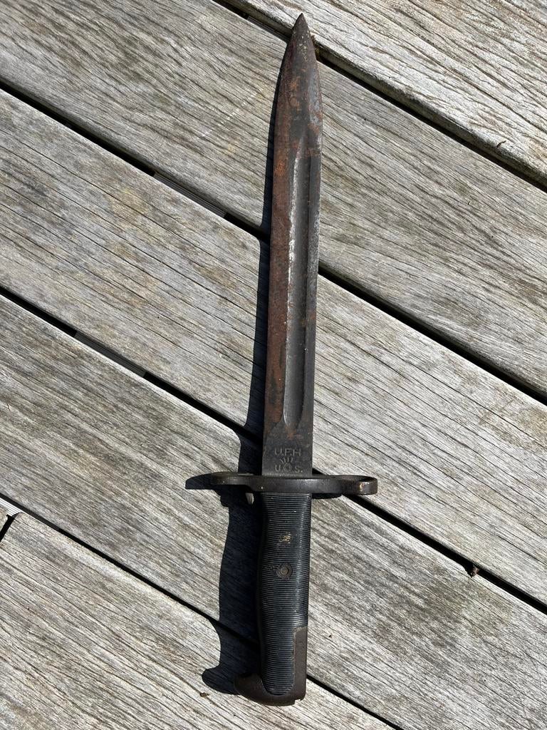 Baïonnette de M1 Garand US - U.F.H, Verzamelen, Ophalen, Landmacht, Mes of Dolk