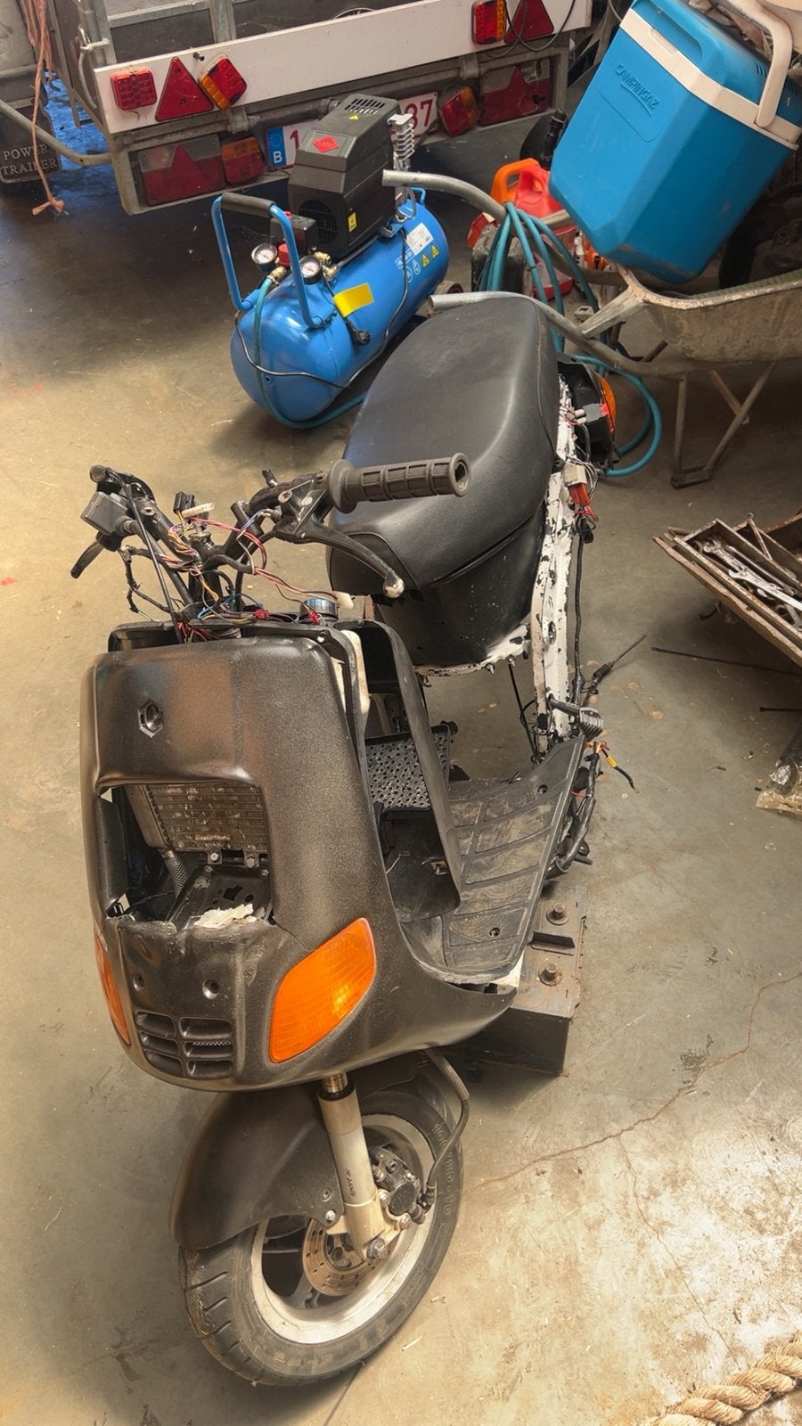 Zip type 3, Ophalen, Piaggio, Tweetakt, Gebruikt