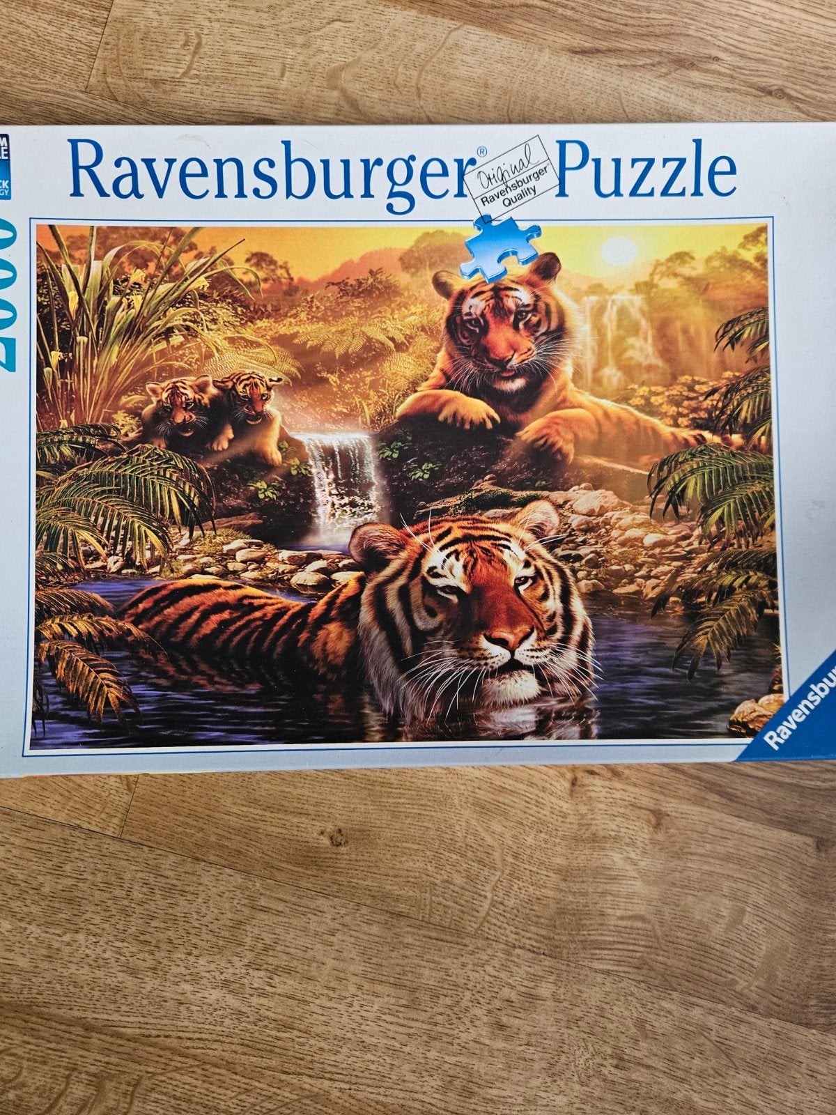 puzzel 1000 stukjes, Ophalen
