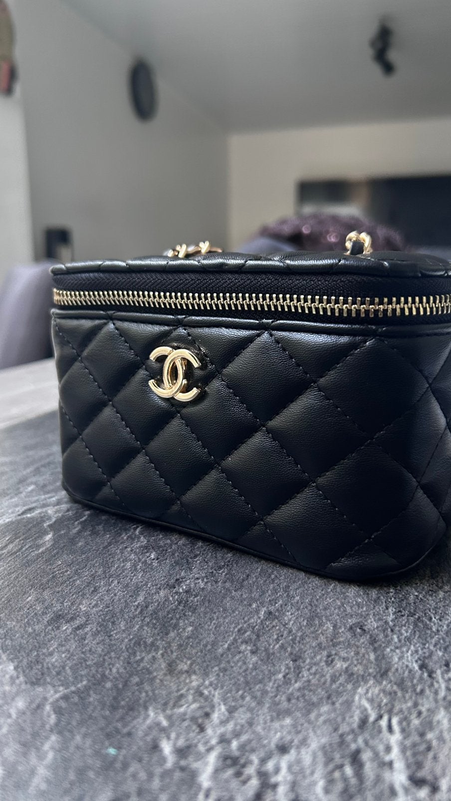 Chanel vanity bag, Overige merken, Zwart, Nieuw, Ophalen of Verzenden