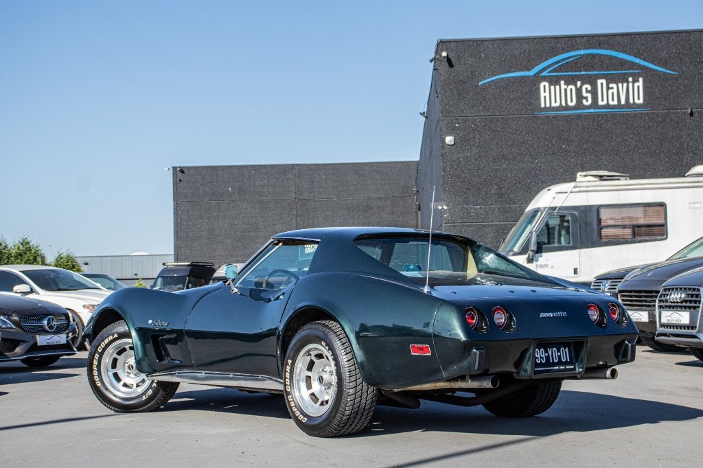Chevrolet Corvette C3 Stingray 350 Manueel 5.7L V8 T-Top, Auto's, Elektrische ramen, Achterwielaandrijving, Leder, Bedrijf
