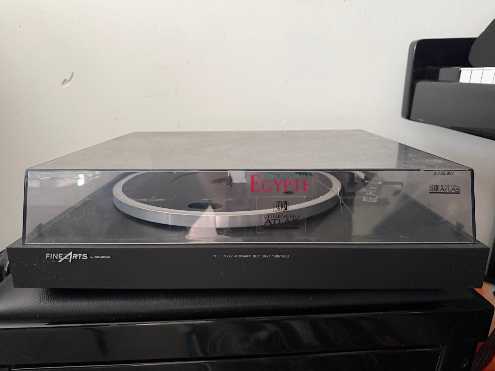 Grundig Fine Arts TT1, Enlèvement, Comme neuf, Tourne-disque, Dual