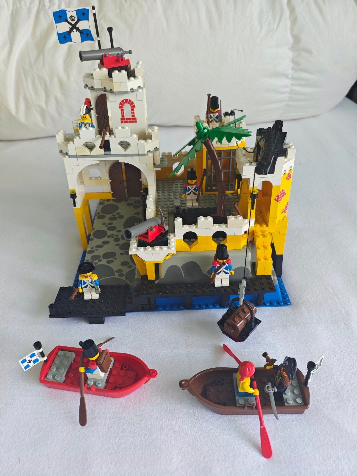 Lego El Dorado Fortress 6276 uit 1989, Enlèvement ou Envoi, Lego, Ensemble complet, Comme neuf