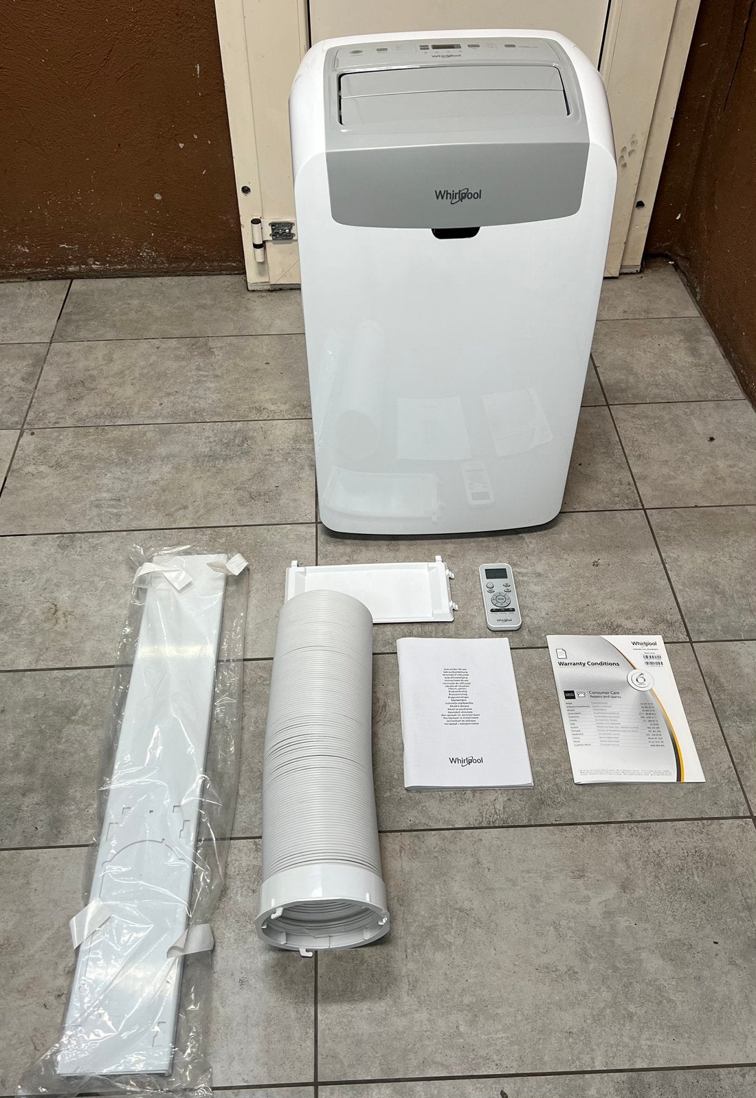 Mobiele airco whirlpool 12.000 BTU, Elektronische apparatuur, Airco's, Ophalen, Koelen en Ontvochtigen, Timer, 3 snelheden of meer