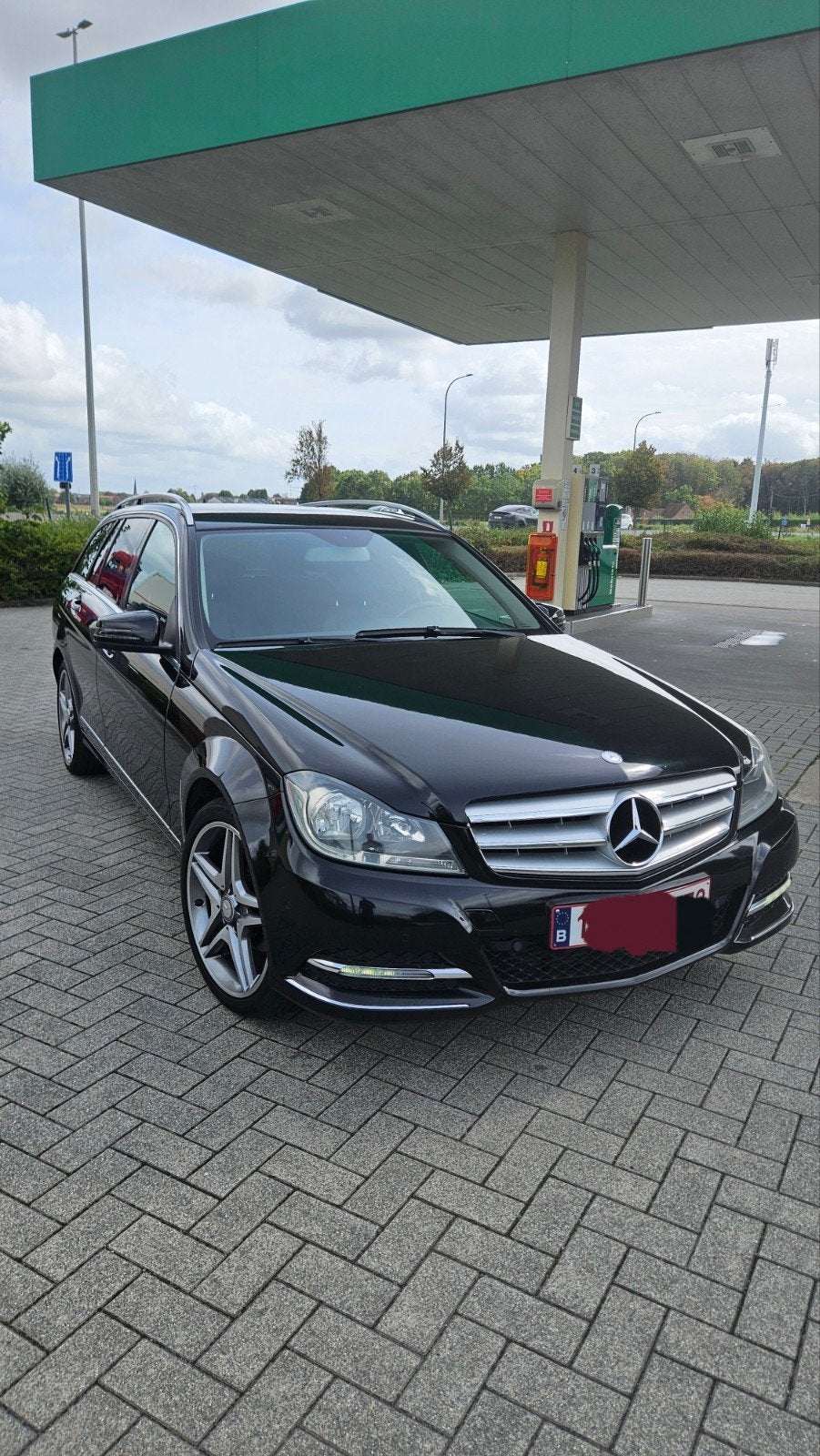 MERCEDES C200 AVANTGARDE*7GTRONIC AUTOMAAT*, Autos, 100 kW, Euro 5, Achat, Noir