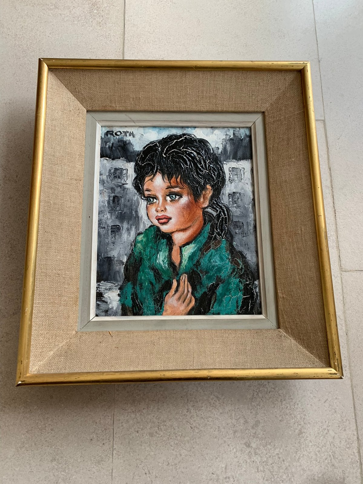 Peinture, Antiquités & Art, Enlèvement ou Envoi, Portrait ou Personnes