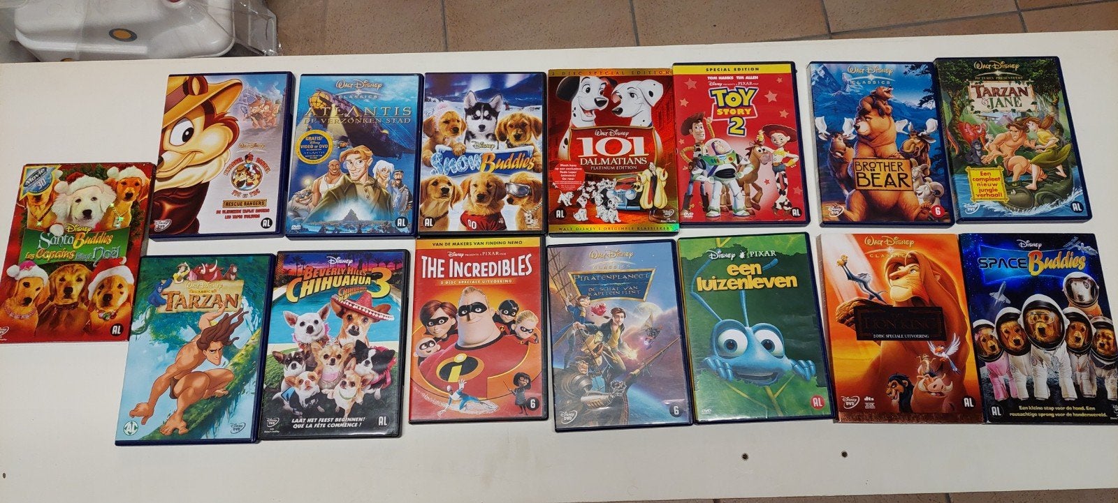 15 DVD'S Disney, Ophalen of Verzenden