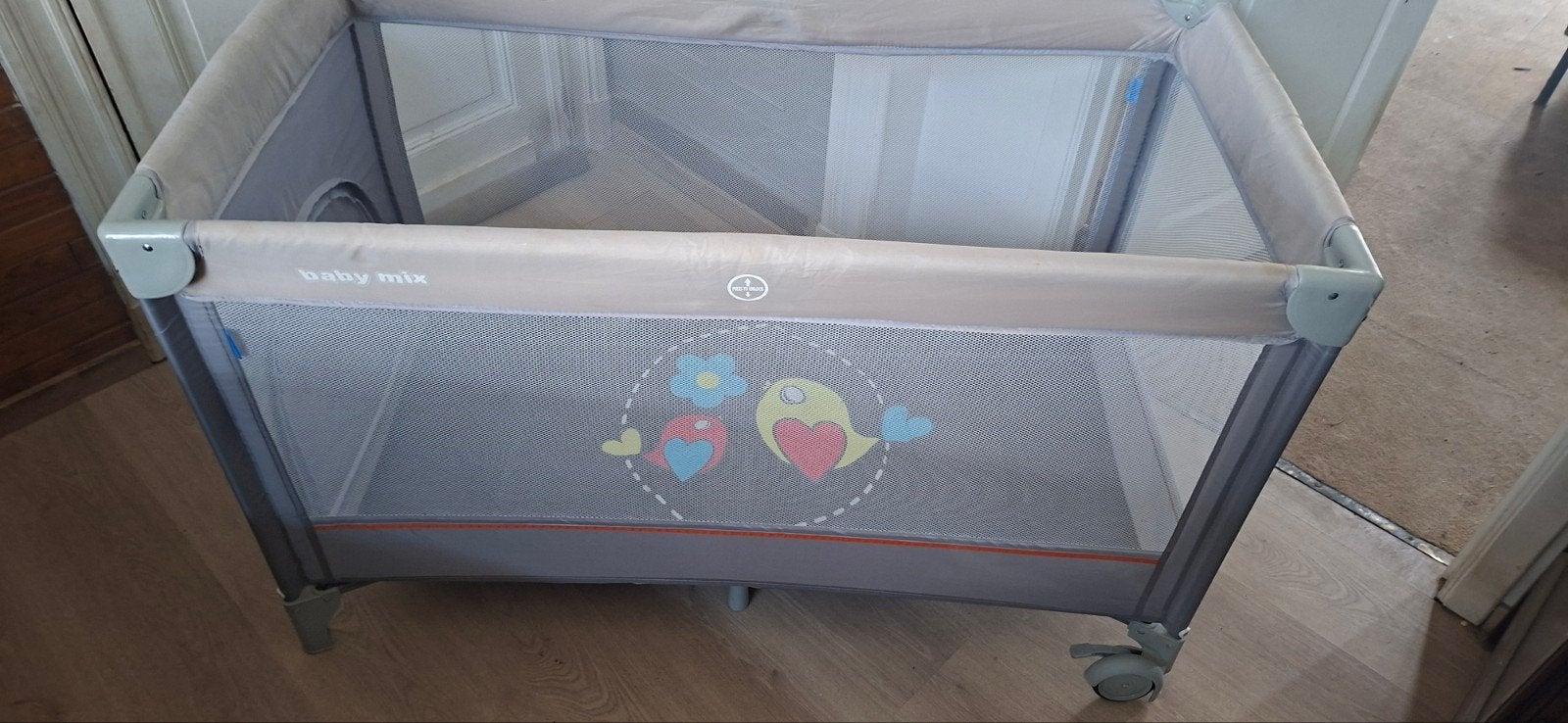 Baby park (Babymix), Kinderen en Baby's, Ophalen, Gebruikt, Rechthoekig, Wieltjes