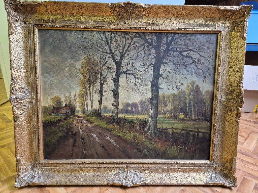 SCHILDERIJ C. VERBEKE, Antiek en Kunst, Ophalen