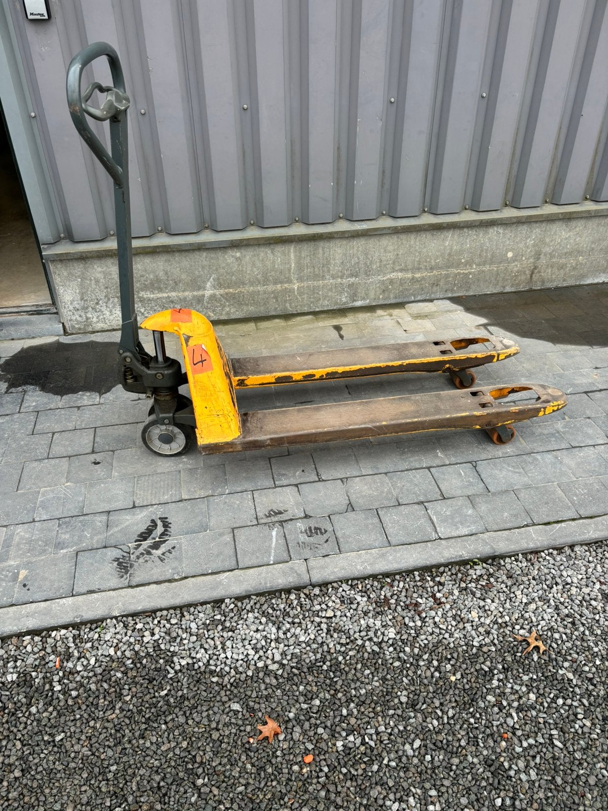 transpallet, Doe-het-zelf en Bouw, Ophalen, Gebruikt