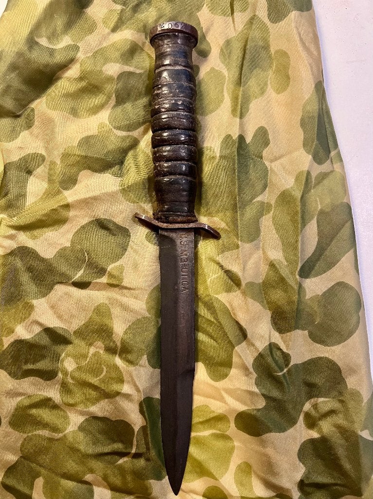 US M3 WW2 original UTICA sur lame, personnalisé, Enlèvement ou Envoi