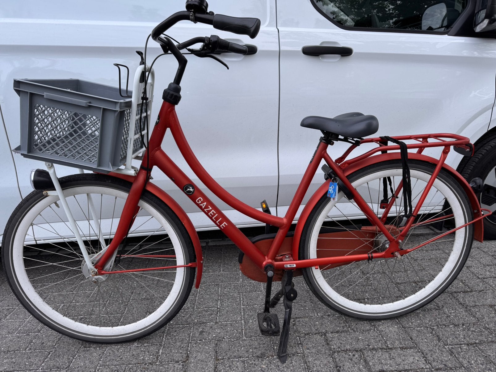 Gazelle cargo damesfiets 7 speed 28 inch maat D54, Vélos & Vélomoteurs, Vélos | Femmes | Vélos pour femme, Comme neuf, Gazelle