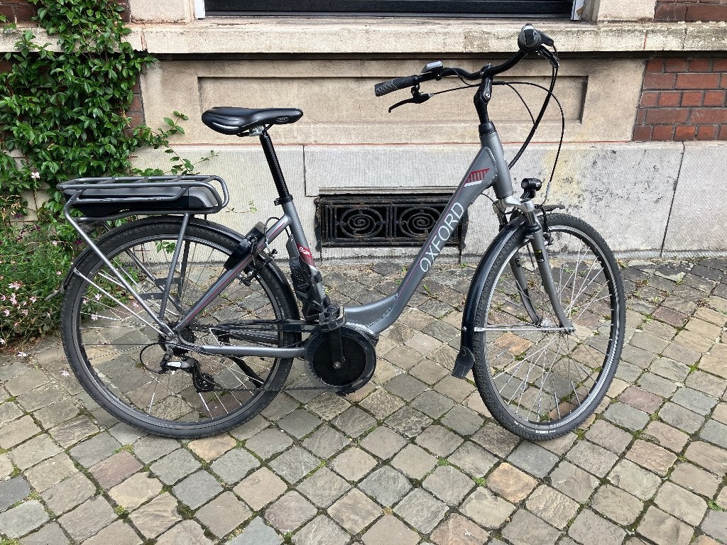Vélo électrique Oxford 9 (ville) en bon état, Enlèvement, Utilisé, 30 à 50 km par batterie, Autres marques