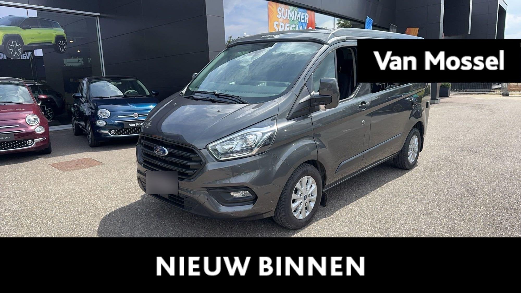 Ford Transit NUGGET - 2024 - 15000 km - goede staat, Autos, Argent ou Gris, Euro 6, Entreprise, Carnet d'entretien