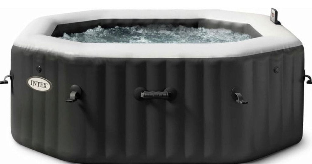 Jacuzzi Intex PureSpa octogonal 6 places, Tuin en Terras, Bubbelbaden en Hottubs, Ophalen, Zo goed als nieuw, Filter, Opblaasbaar