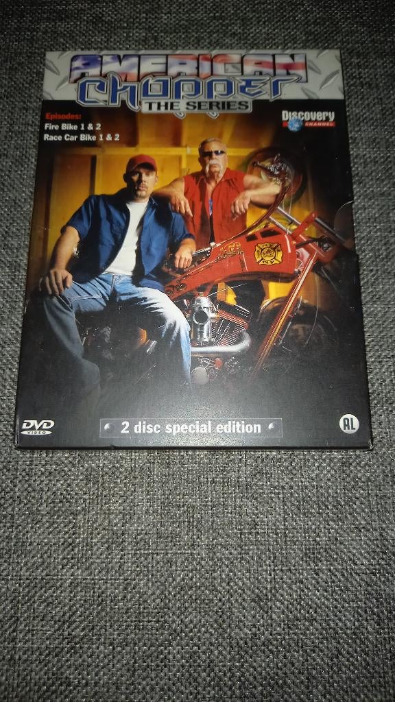 DVD box American Chopper, Ophalen of Verzenden, Gebruikt, Motoren