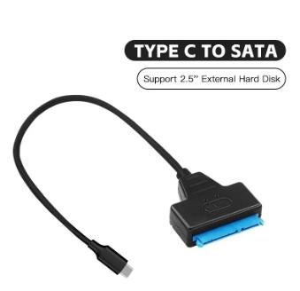 USB-C naar SATA Kabel 2,5 Inch Externe HDD - Harde Schijf HD, Enlèvement ou Envoi, Neuf, SATA, HDD