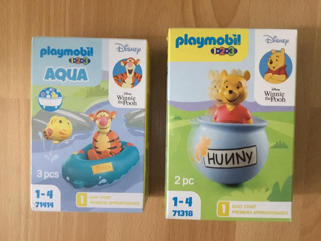 Playmobil 123 Disney Winnie de Poeh en Teigetje - Nieuw, Ophalen of Verzenden, Nieuw