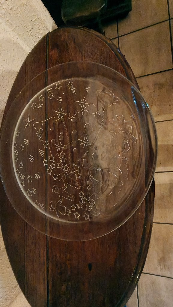 Plateau a tarte, Enlèvement