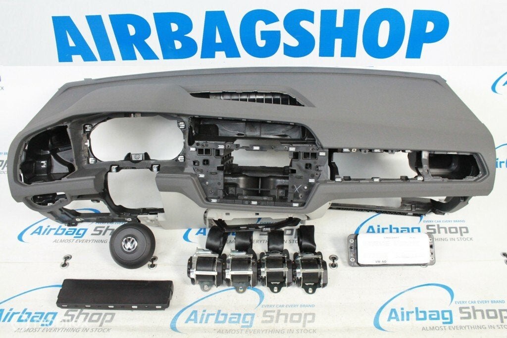 Airbag kit Tableau de bord GTI gris/beige VW Touran, Autos : Pièces & Accessoires, Enlèvement ou Envoi, Utilisé