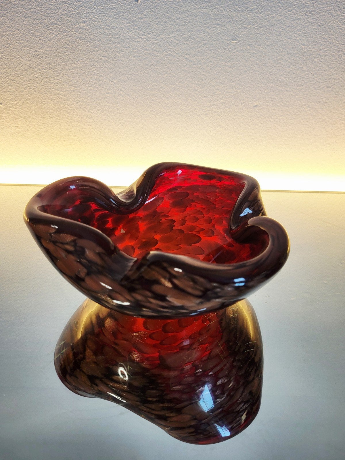 Pochette en feuille d'or en verre de Murano, Enlèvement ou Envoi