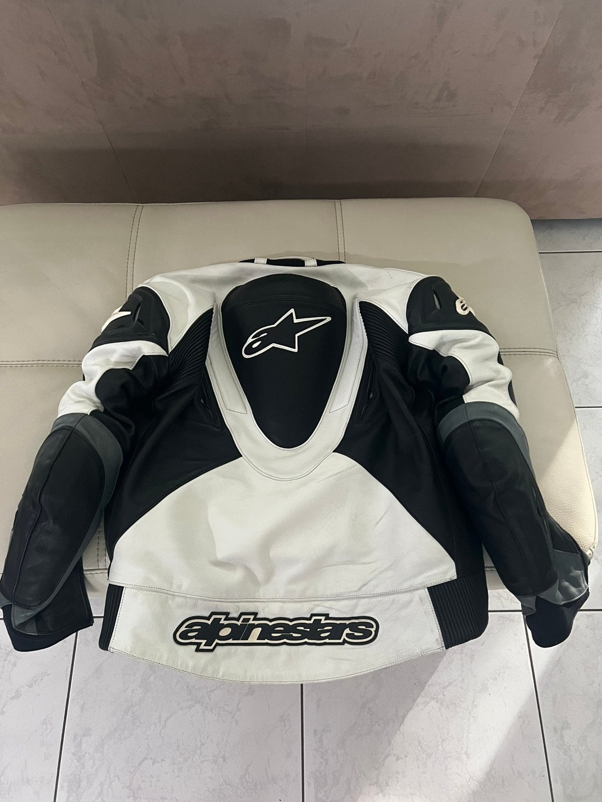 Alpinestars motorjas, Motoren, Ophalen of Verzenden, Tweedehands, Heren, Jas | leer